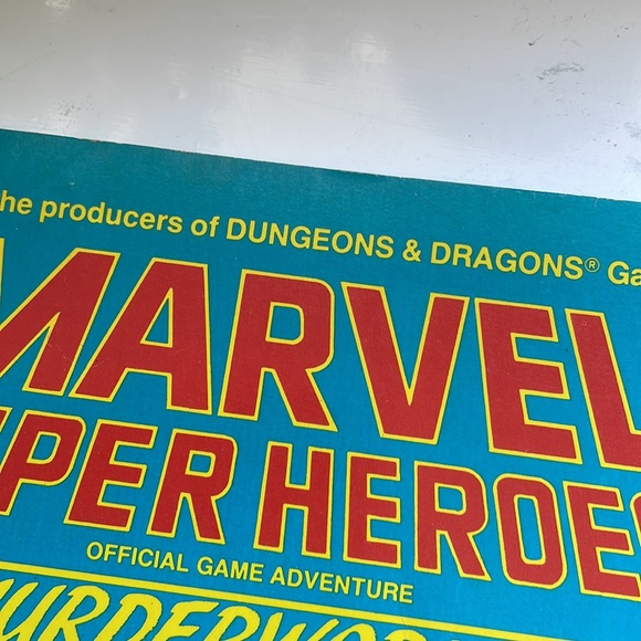 Marvel Super Heroes: Campaign Book 1984 + Marvel Super Heroes Murderworld - Picture 6 of 10